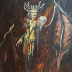 Lilith Matka-ludzi - Obraz Akryl na plotnie AnetteArte