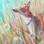 Najszczęśliwszy pies na świecie obraz Anette Arte