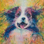 Zwierzę mocy pies obraz AnetteArte