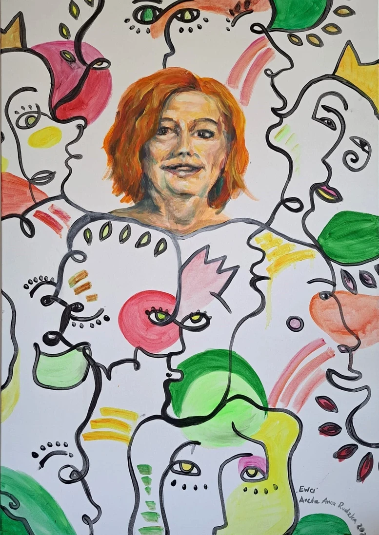 Ewa portret obraz AnetteArte