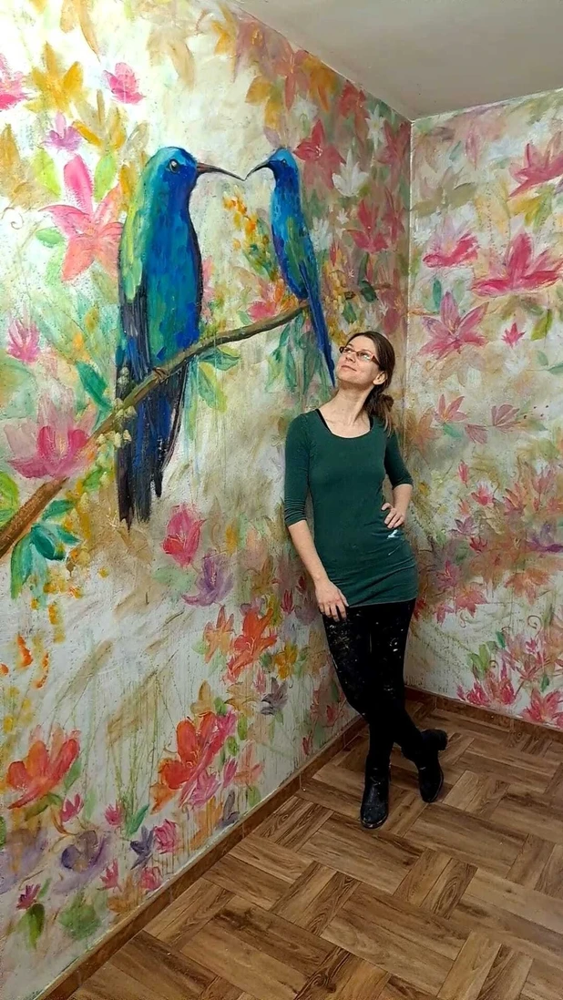 kolibry obraz AnetteArte