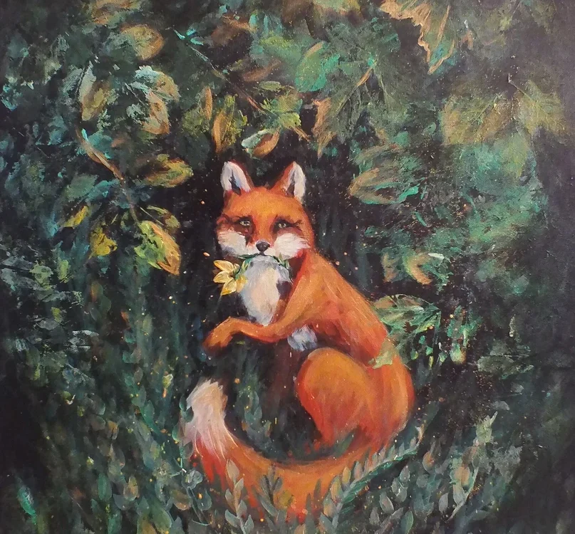 lis obraz AnetteArte