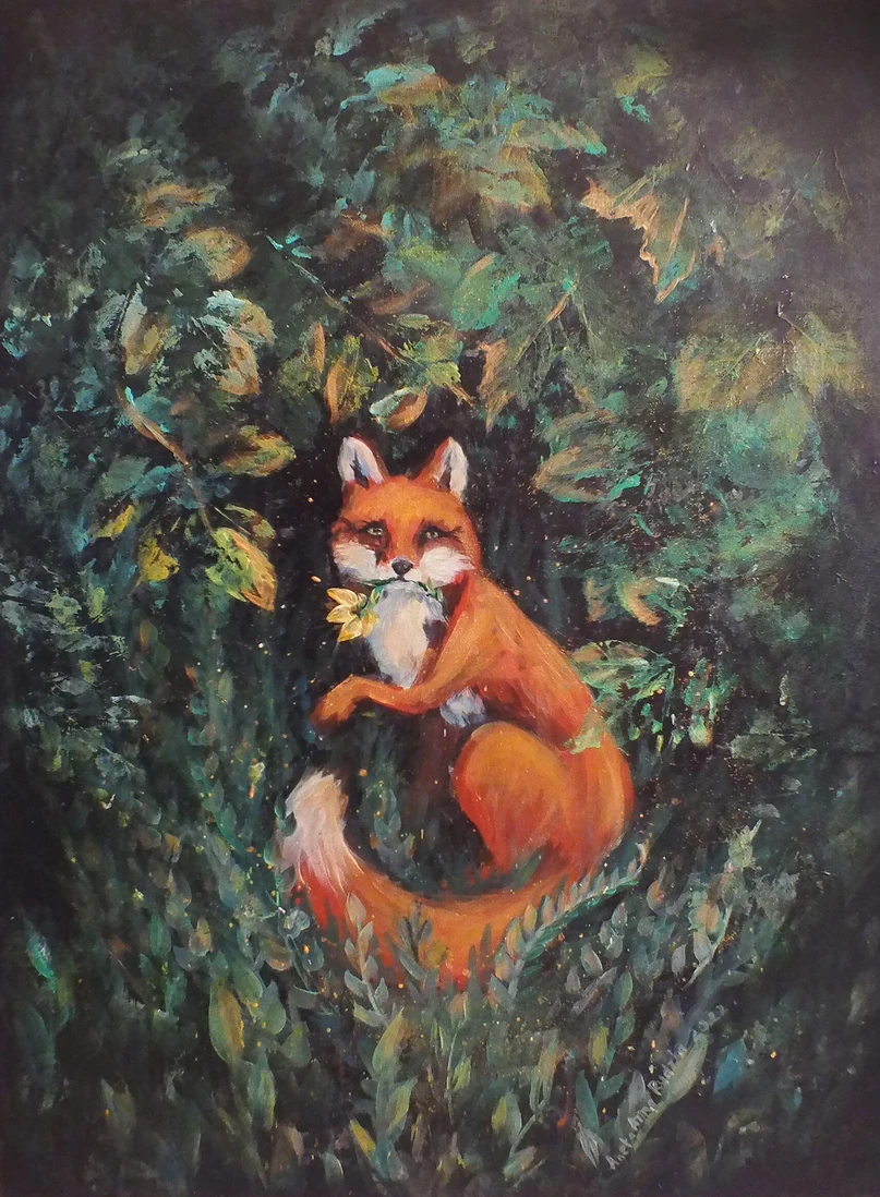 lis obraz AnetteArte