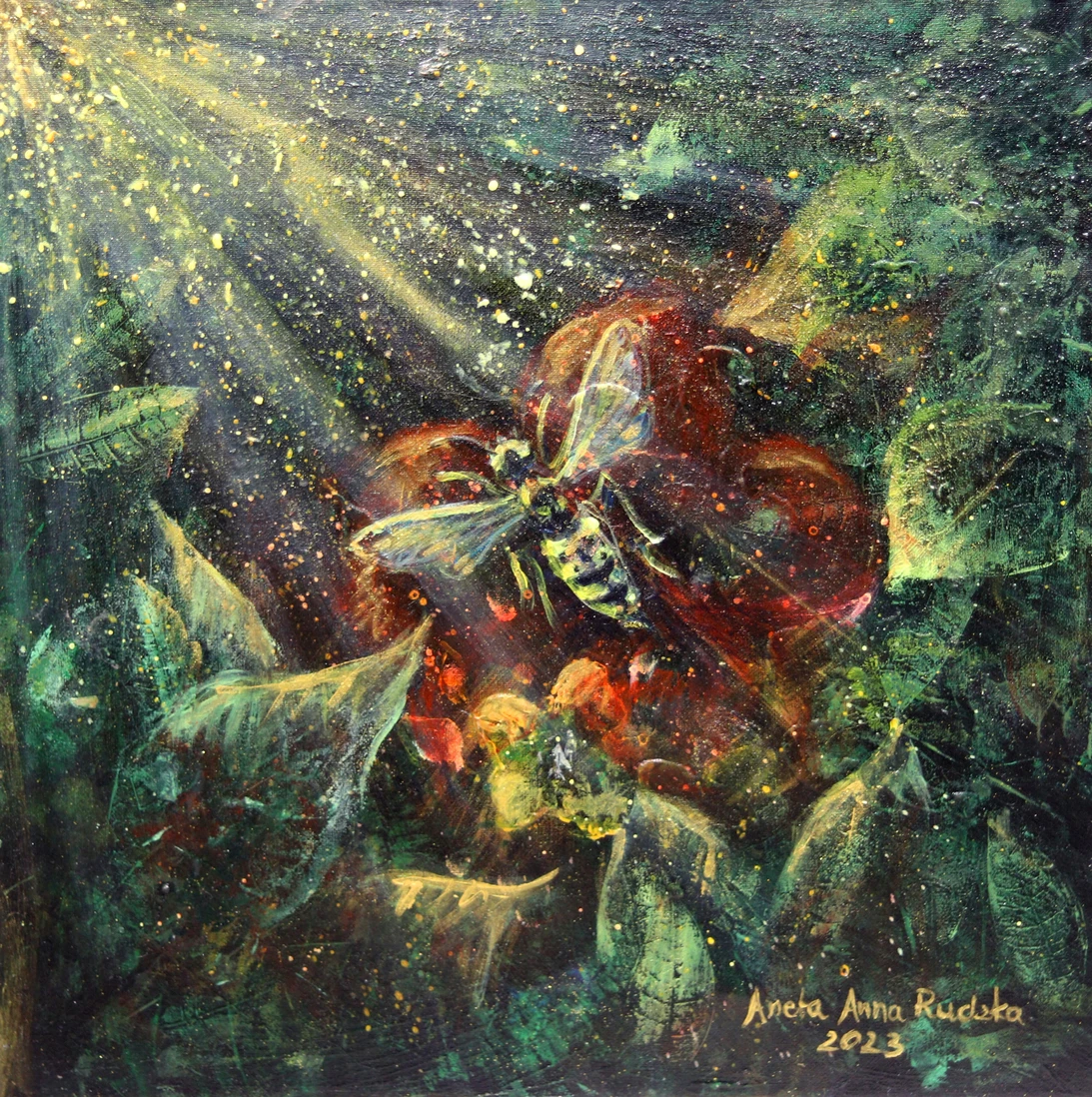 osa obraz AnetteArte