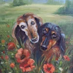 siostry jamniczki obraz AnetteArte